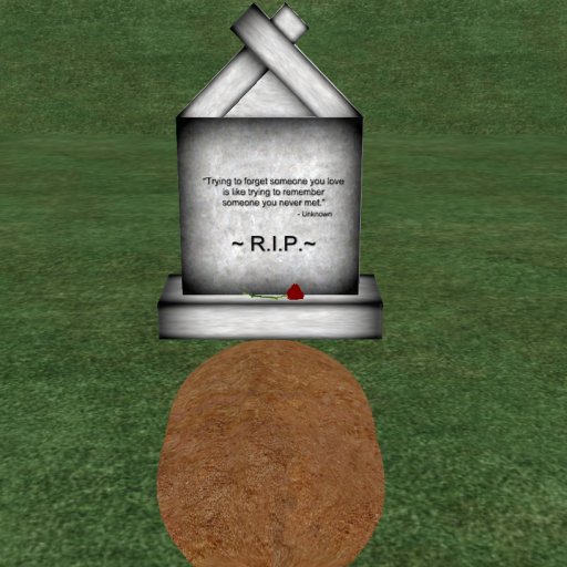 Verse 6, Enticing Designs 5 Prim Large Fancy Square Style Marble Tombstone Marker with Inscription, Grave, and Rose