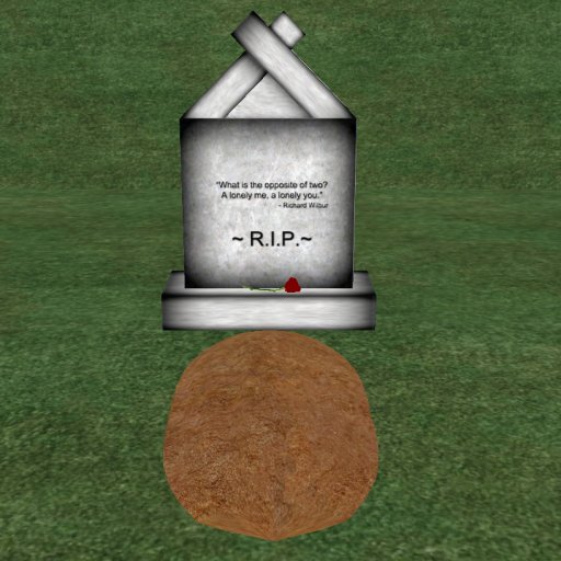 Verse 7, Enticing Designs 5 Prim Large Fancy Square Style Marble Tombstone Marker with Inscription, Grave, and Rose