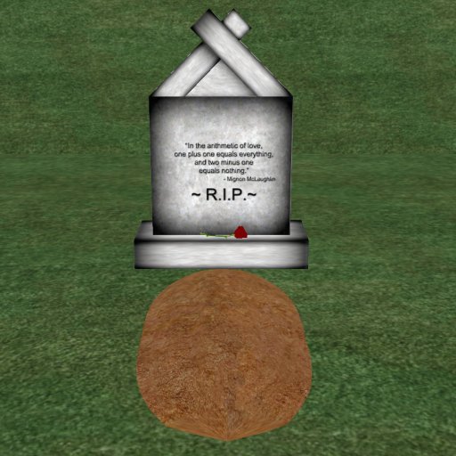 Verse 8, Enticing Designs 5 Prim Large Fancy Square Style Marble Tombstone Marker with Inscription, Grave, and Rose