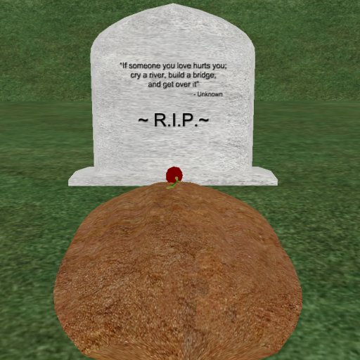 Verse 11, Enticing Designs 5 Prim Rounded Arch Style Cement Tombstone Marker with Inscription, Grave, and Rose