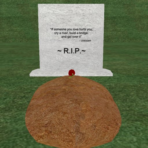 Verse 11, Enticing Designs 5 Prim Tapered Square Style Cement Tombstone Marker with Inscription, Grave, and Rose