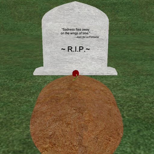 Verse 12, Enticing Designs 5 Prim Rounded Arch Style Cement Tombstone Marker with Inscription, Grave, and Rose