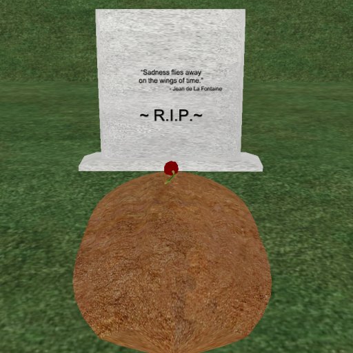 Verse 12, Enticing Designs 5 Prim Tapered Square Style Cement Tombstone Marker with Inscription, Grave, and Rose