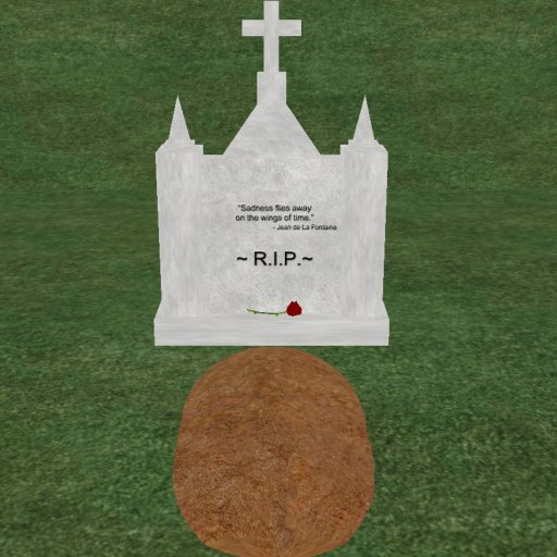 Verse 12, Enticing Designs 5 Prim Large Cross Top Style Cement Tombstone Marker with Inscription, Grave, and Rose
