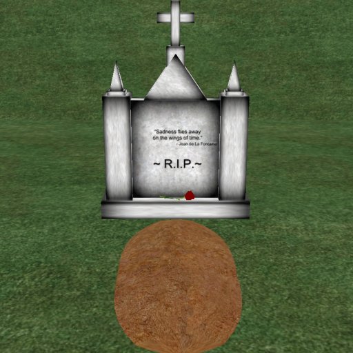 Verse 12, Enticing Designs 5 Prim Large Cross Top Style Marble Tombstone Marker with Inscription, Grave, and Rose
