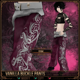 [Mesh] =^.^= Curious Kitties - Vanilla Buckle Pants - Pink 