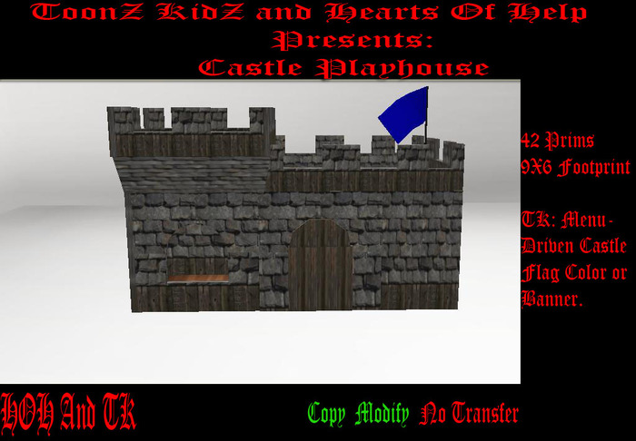 *Toonz Kidz* Castle Playhouse *light*