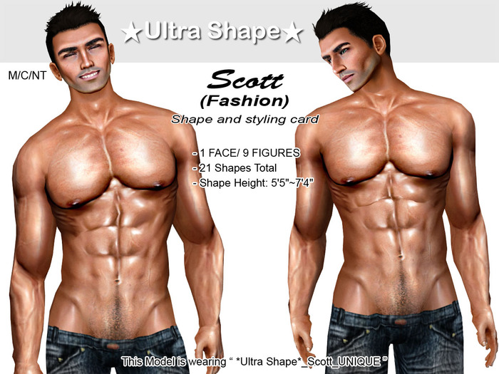 *Ultra Shape*_Fashion Series M Scott Fat pack