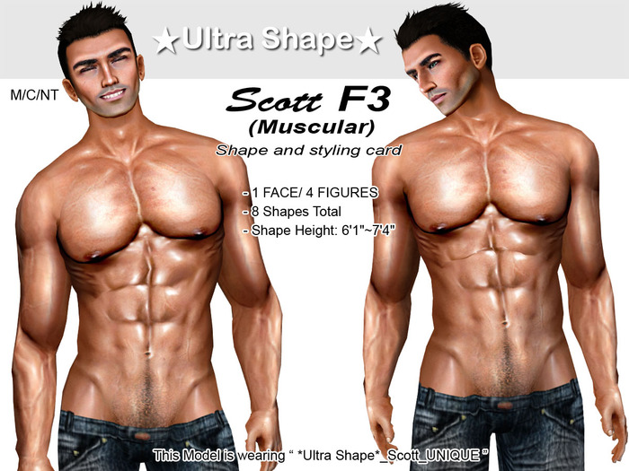 *Ultra Shape*_Fashion Series M Scott F3 Muscular