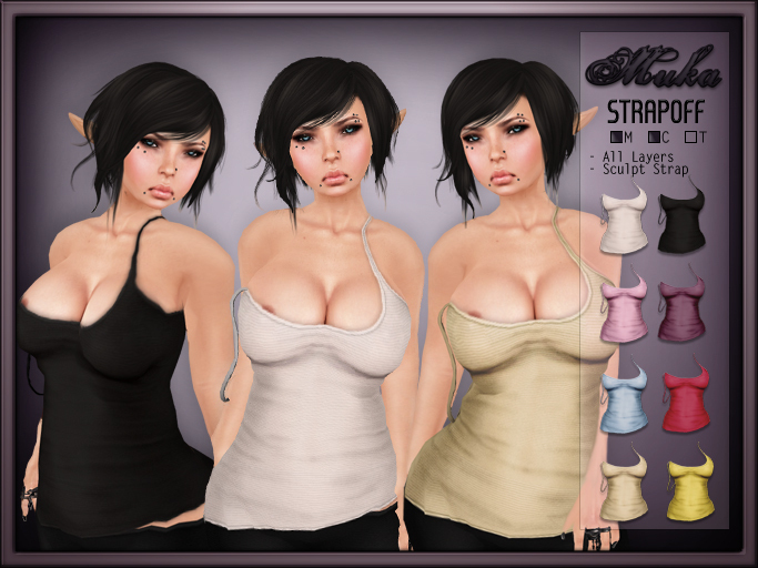 *MUKA* Strapoff Pack (8 Colors)