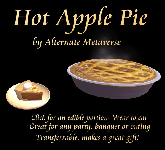 Hot Apple Pie- Click For Slice - AMV Foods