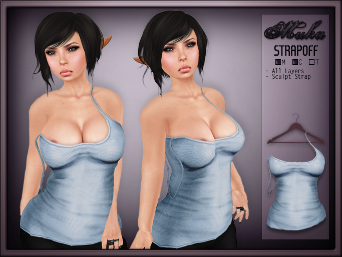 *MUKA* Strapoff Blue