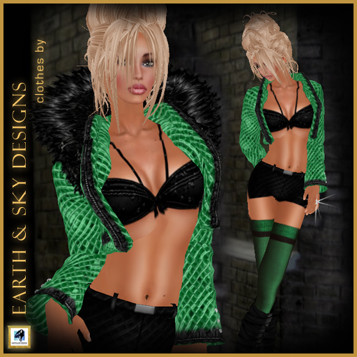 Avantgarde emerald - Earth & Sky Designs