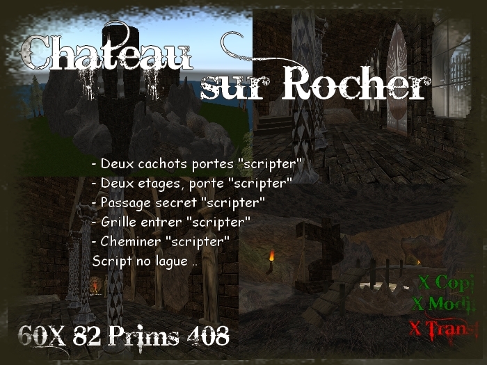 Chateau sur rocher