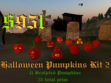 Halloween Pumpkins Kit 2