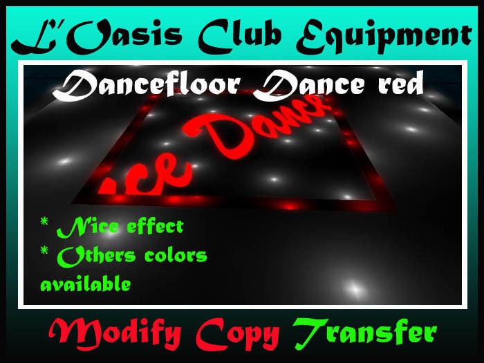 dancefloor dance red