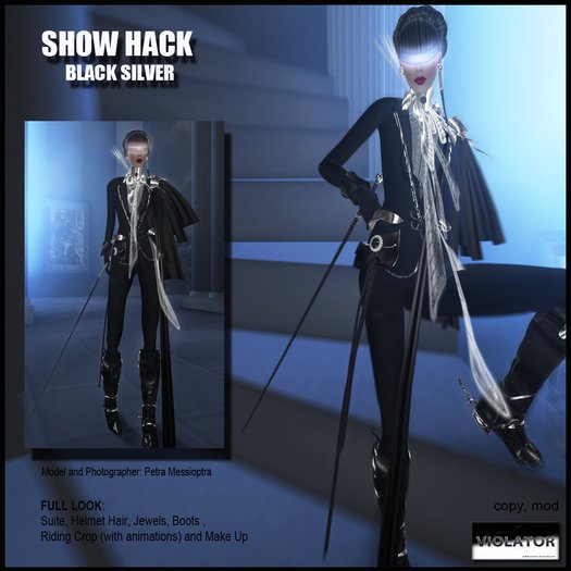 Show Hack - Black Silver / Violator