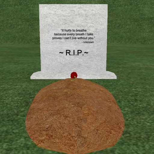 Verse 13, Enticing Designs 5 Prim Tapered Square Style Cement Tombstone Marker with Inscription, Grave, and Rose