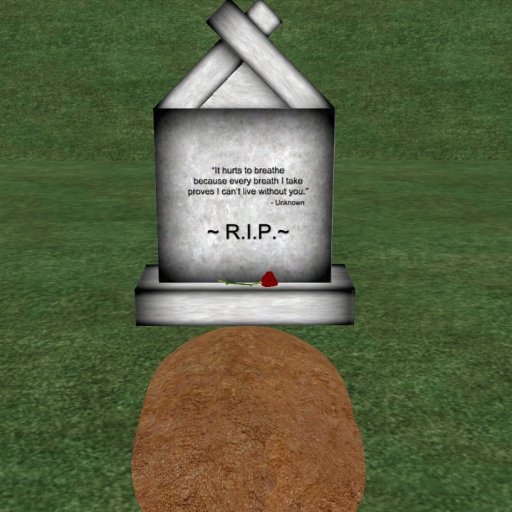 Verse 13, Enticing Designs 5 Prim Large Fancy Square Style Marble Tombstone Marker with Inscription, Grave, and Rose