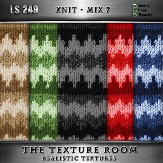 The Texture Room - Knit Mix 7 Textures 