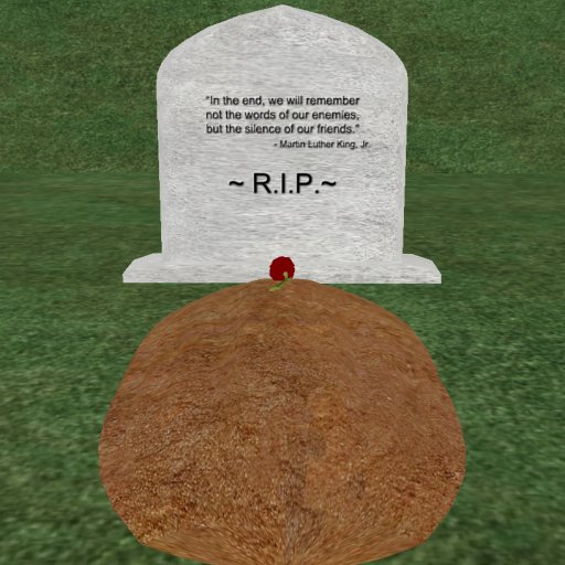 Verse 16, Enticing Designs 5 Prim Rounded Arch Style Cement Tombstone Marker with Inscription, Grave, and Rose