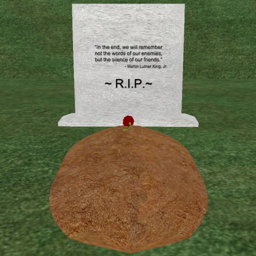 Verse 16, Enticing Designs 5 Prim Tapered Square Style Cement Tombstone Marker with Inscription, Grave, and Rose