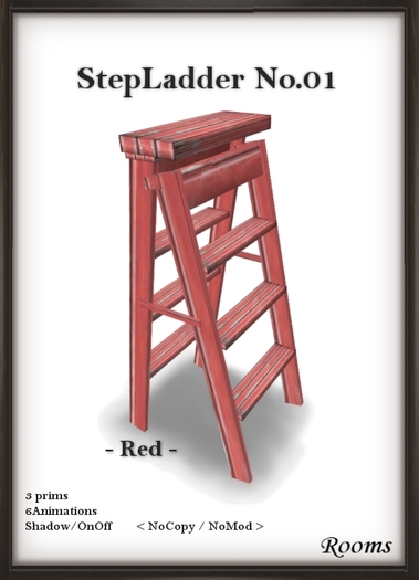 [Rooms]-StepLadder01-Red