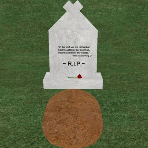 Verse 16, Enticing Designs 5 Prim Large Fancy Square Style Cement Tombstone Marker with Inscription, Grave, and Rose