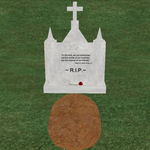 Verse 16, Enticing Designs 5 Prim Large Cross Top Style Cement Tombstone Marker with Inscription, Grave, and Rose