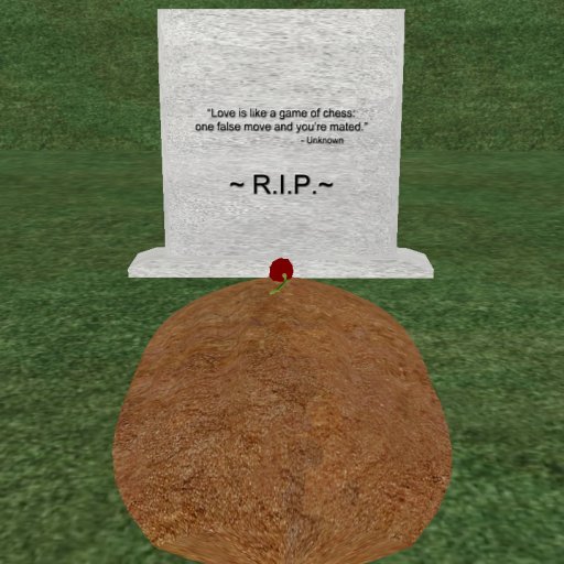 Verse 17, Enticing Designs 5 Prim Tapered Square Style Cement Tombstone Marker with Inscription, Grave, and Rose