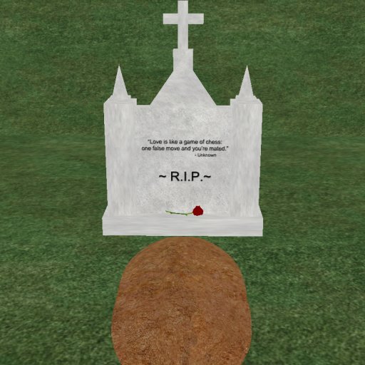 Verse 17, Enticing Designs 5 Prim Large Cross Top Style Cement Tombstone Marker with Inscription, Grave, and Rose