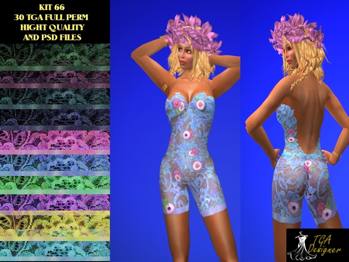 KIT 66 TGA TEMPLATES  FULL PERM