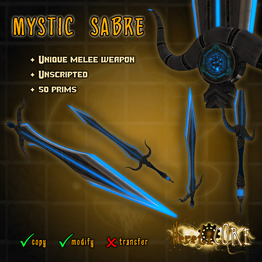 HeretiCORE: Mystic Sabre