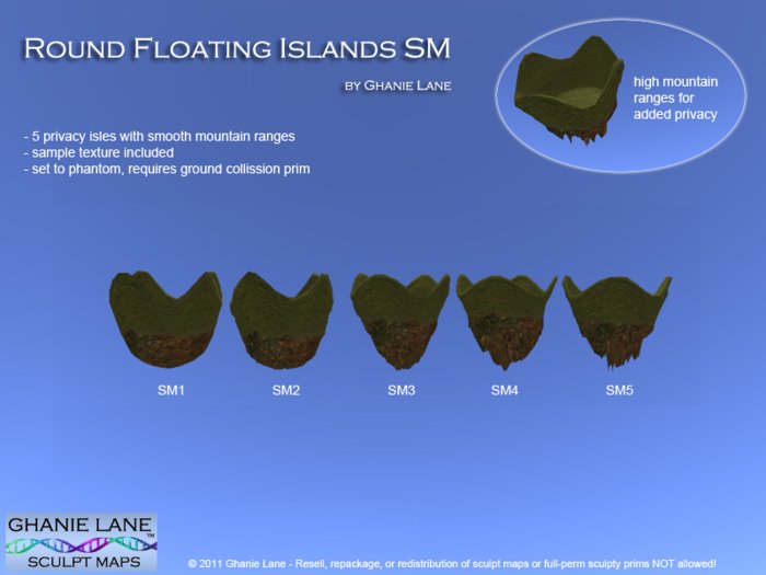 [GL] Round Floating Islands SM
