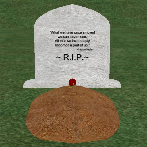 Verse 18, Enticing Designs 5 Prim Rounded Arch Style Cement Tombstone Marker with Inscription, Grave, and Rose