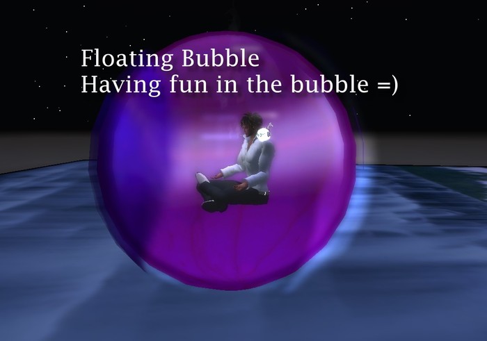 Floating Bubble - JUST for FUN