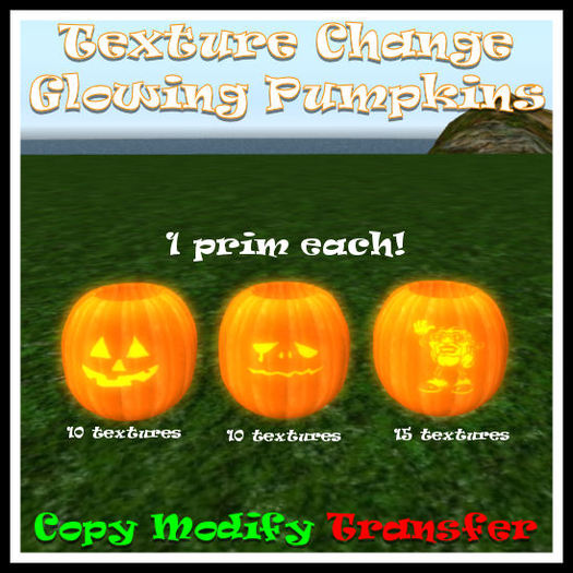 *TLD* Glowing Pumpkins-Texture Change