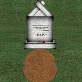 Verse 19, Enticing Designs 5 Prim Large Fancy Square Style Marble Tombstone Marker with Inscription, Grave, and Rose