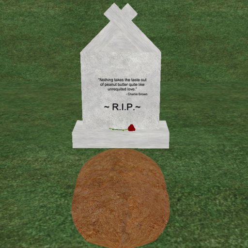 Verse 19, Enticing Designs 5 Prim Large Fancy Square Style Cement Tombstone Marker with Inscription, Grave, and Rose