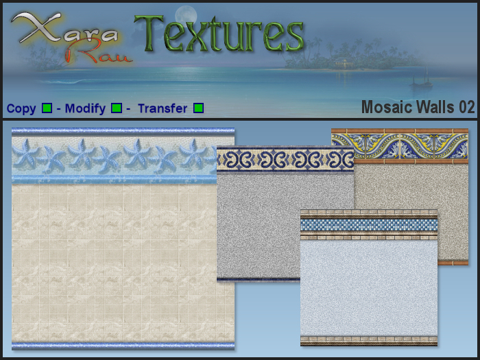 XR Textures - Mosaic Walls 02