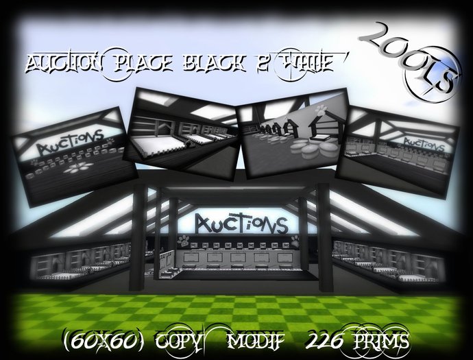 AUCTION PLACE BLACK & WHITE