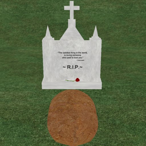 Verse 20, Enticing Designs 5 Prim Large Cross Top Style Cement Tombstone Marker with Inscription, Grave, and Rose