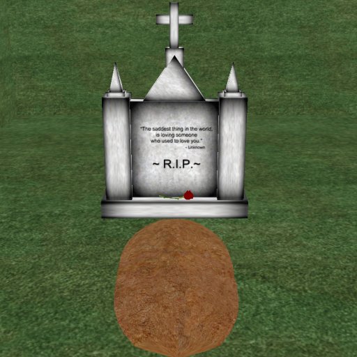 Verse 20, Enticing Designs 5 Prim Large Cross Top Style Marble Tombstone Marker with Inscription, Grave, and Rose