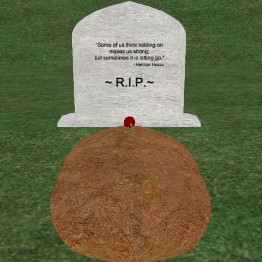 Verse 21, Enticing Designs 5 Prim Rounded Arch Style Cement Tombstone Marker with Inscription, Grave, and Rose