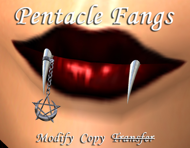 .:harmless INK:. Pentacle Fangs 