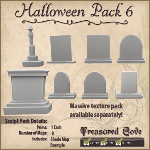 -TC- Halloween Pack 6 Clearance Priced