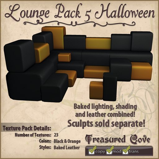 -TC- Lounge Pack 5 Halloween Clearance Priced