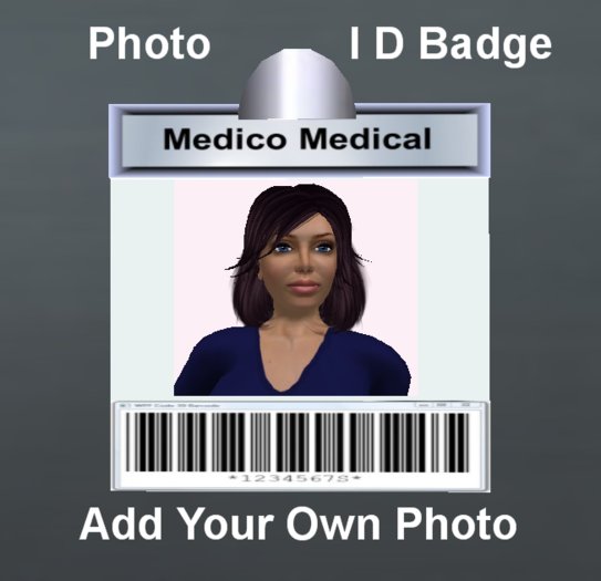 ! "Medico" Photo ID Badge