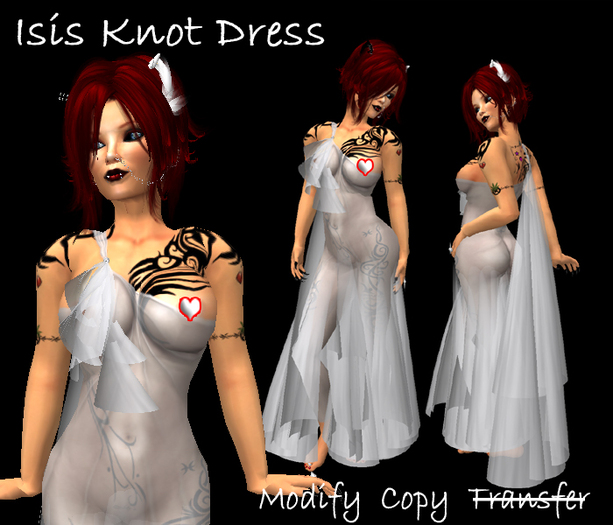 .:harmless INK:. Isis Knot Dress - Tintable