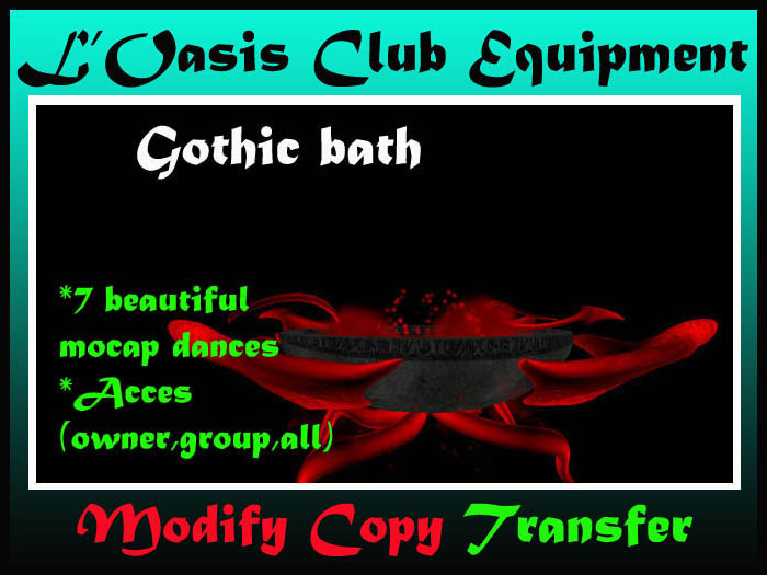 gothic bath